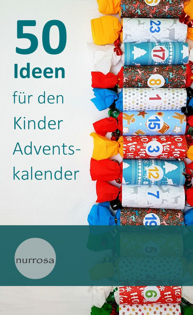 Womit Den Adventskalender Füllen? 50 Ideen Für Den Kinder pour Adventskalender Für Kinder