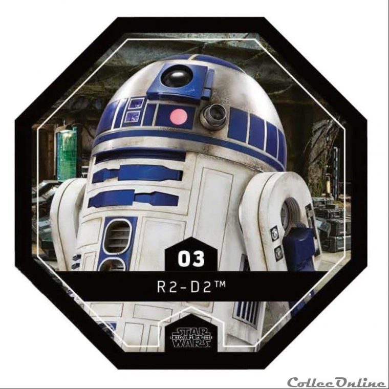 03 – R2-D2 – Jeux & Jouets – Jeu De Carte À Collectionner serapportantà Coloriage De R2 D2