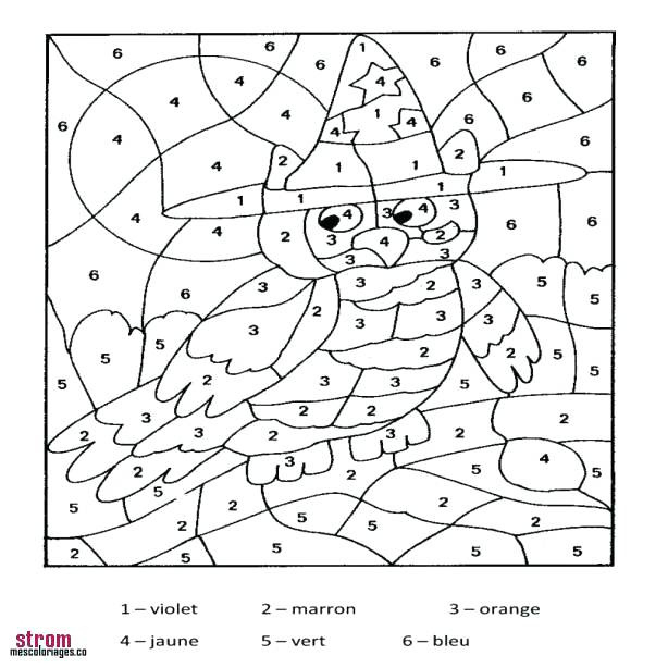10 Inhabituellement Coloriage Magique Couleurs Anglais à Coloriage Magique Anglais Cycle 3