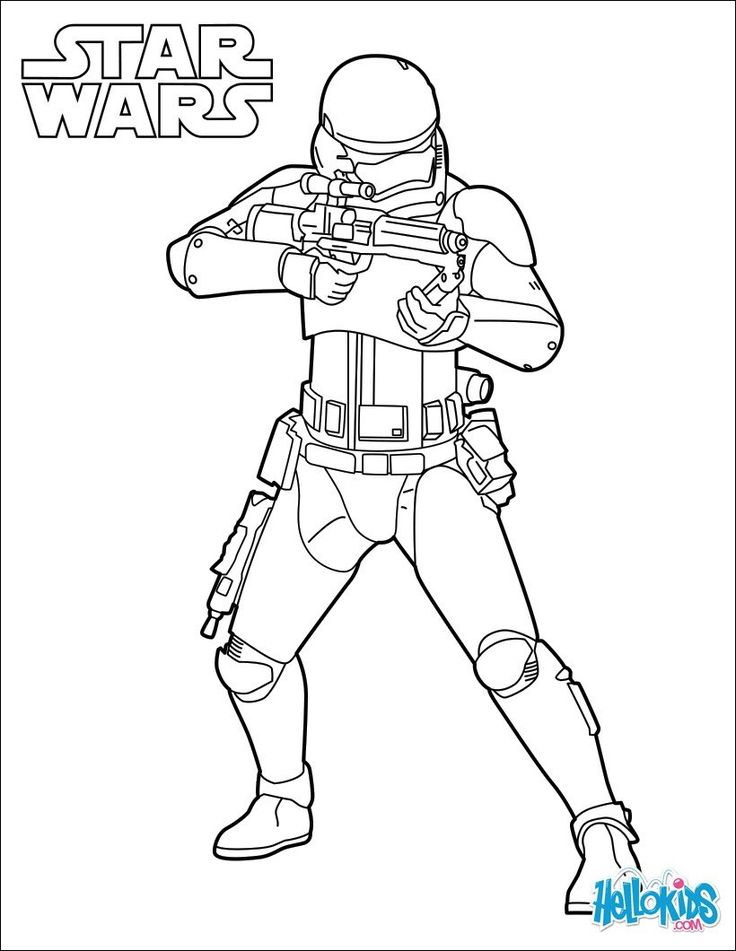 16 Top Stormtrooper Coloriage Image | Star Wars avec Dessin A Imprimer Grogou Star