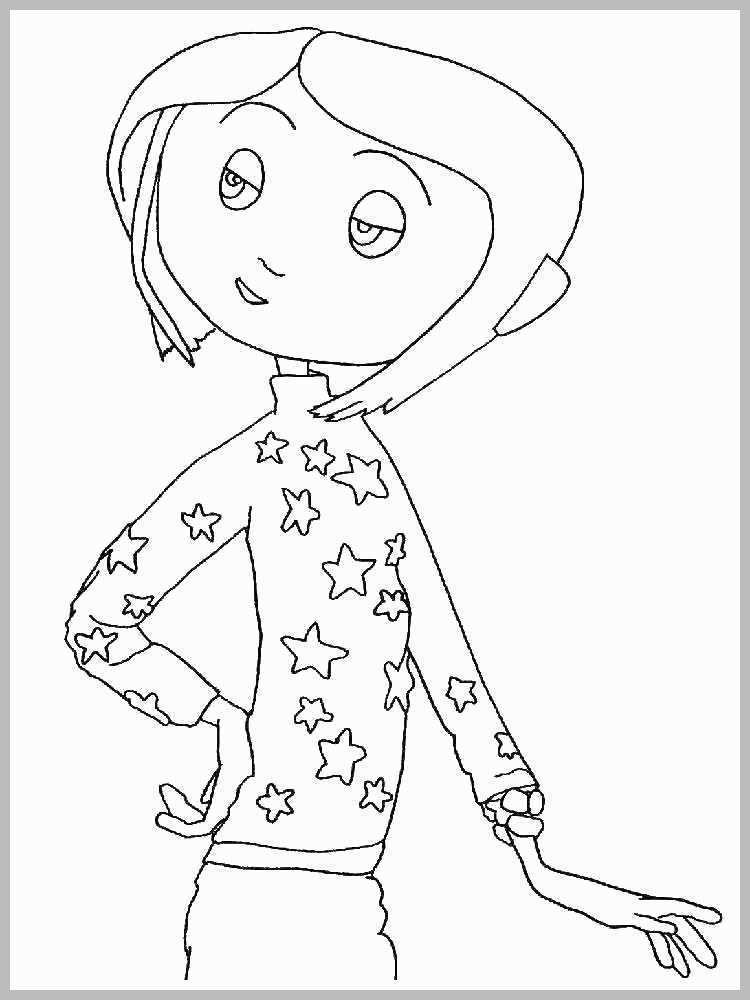 coraline coloring pages