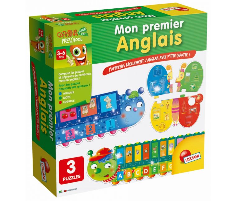 3 Puzzles Mon Premier Anglais – 52458 intérieur Carotina 50 Jeux 3 Puzzles Mon Premier Anglais – 52458 intérieur Carotina 50 Jeux