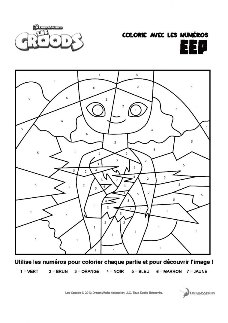39 Dessins De Coloriage Dessin À Numéro À Imprimer Sur dedans Coloriage A Imprimer A Numero