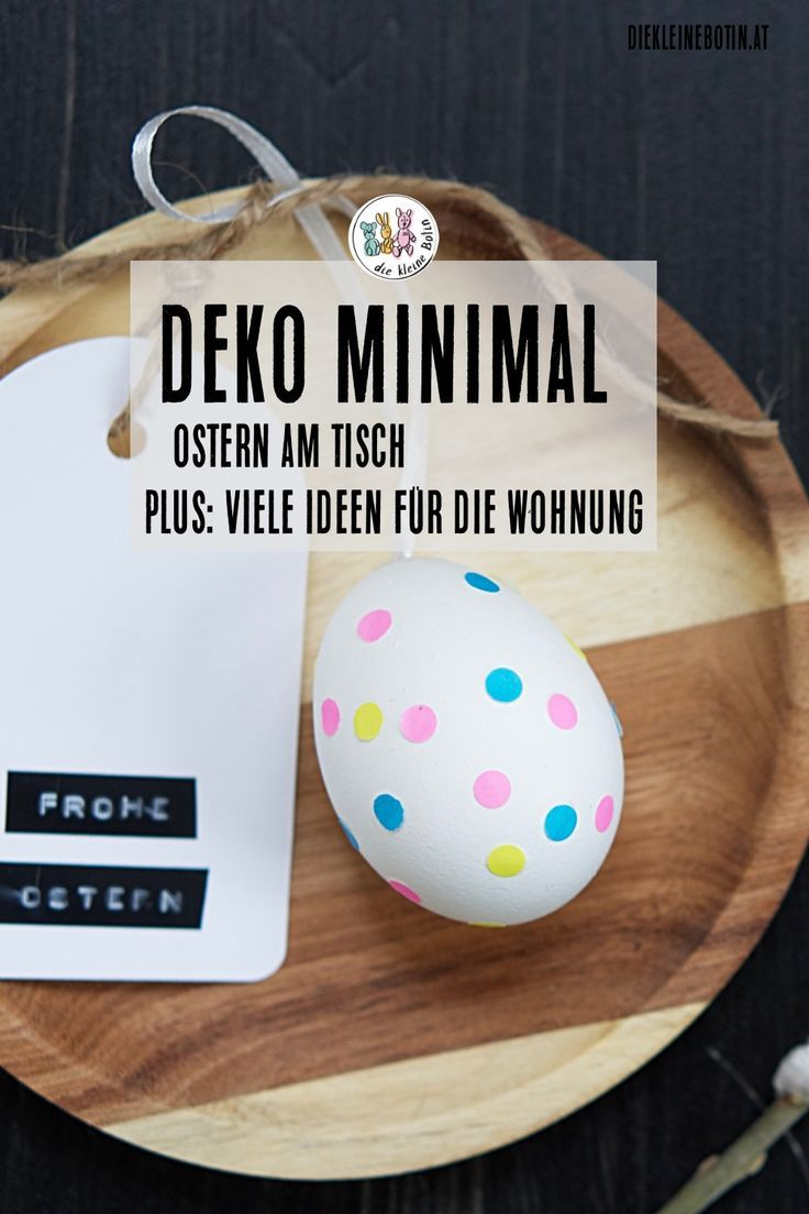 4 Zauberhafte Ideen Für Einfache Osterdeko – Die Kleine intérieur Plastikeier Bemalen Kinder