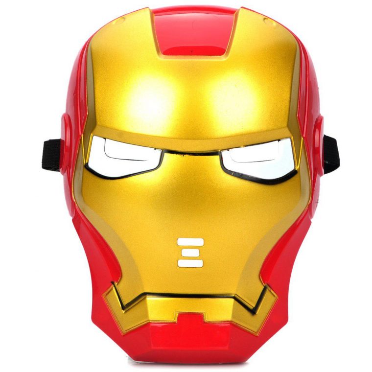 [46% Off] Cosplay Iron Man Mask With Blue Lite – Up Eyes tout Masque De Awangers A Comorier