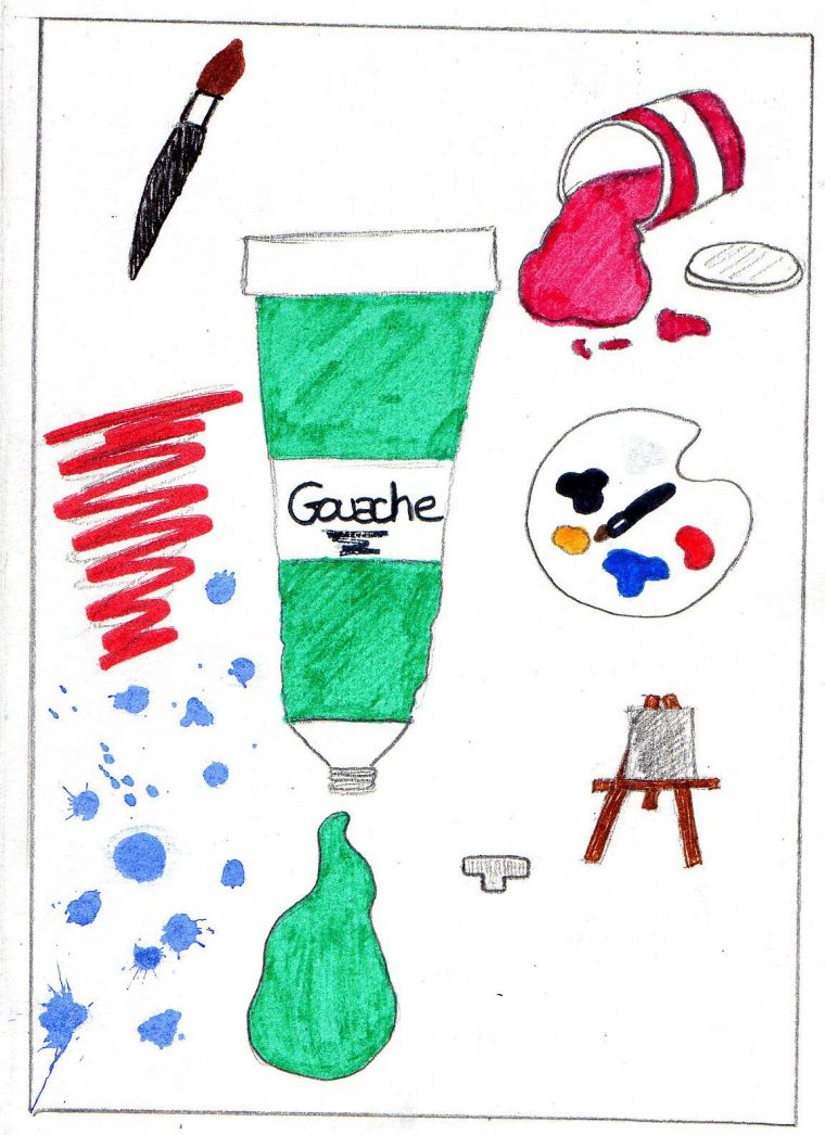 55 Minutes D'Arts Plastiques: 4° La Salle D'Arts serapportantà Techniques De Dessin En Arts Plastiques