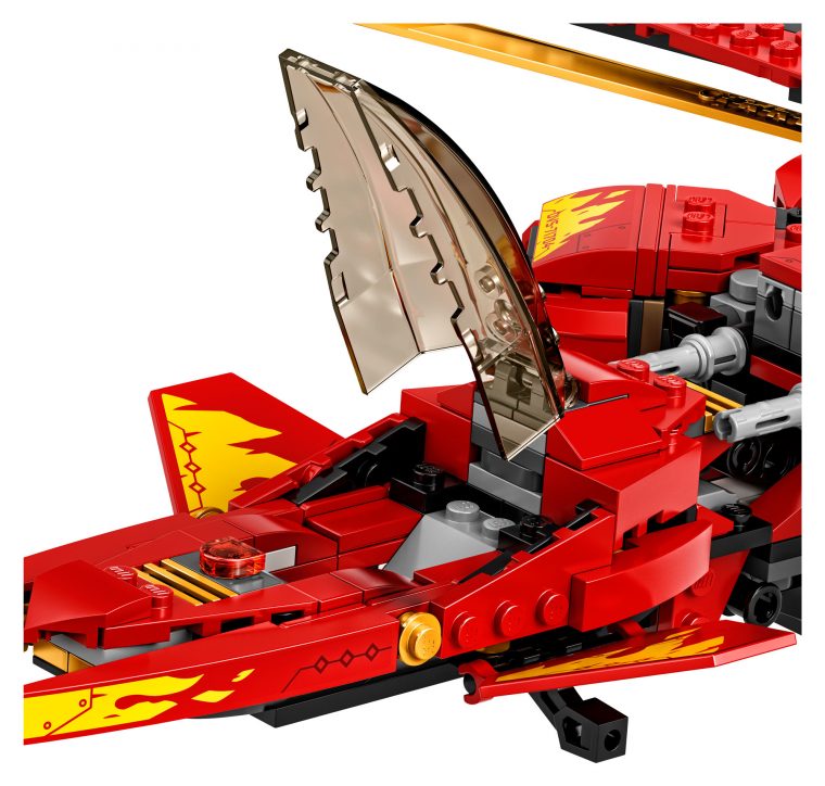71704 Lego Ninjago Kai Fighter Playset With 3 Minifigures à Lego Turbo Jet Dessin Animac