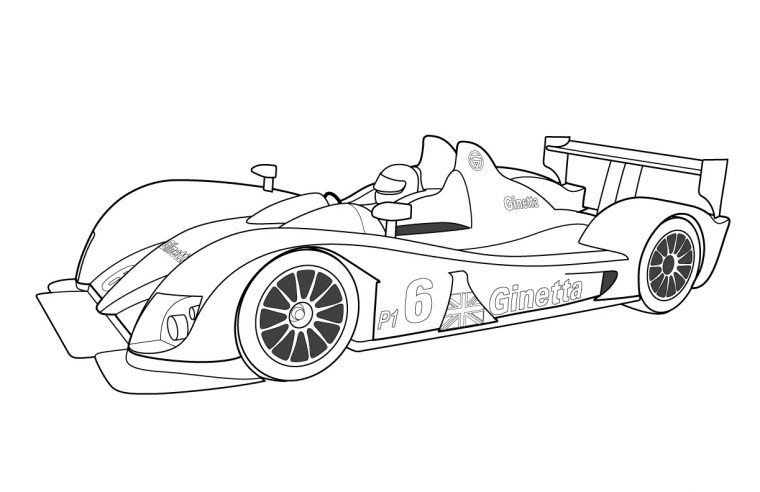 8 Merveilleux Voiture De Course Coloriage Pictures – Coloriage avec Fast And Furious Coloriage