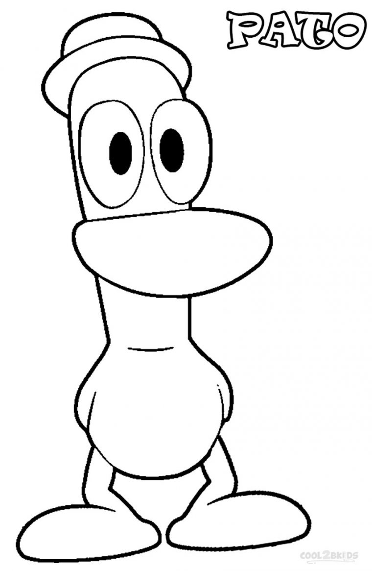 pocoyo coloring pages