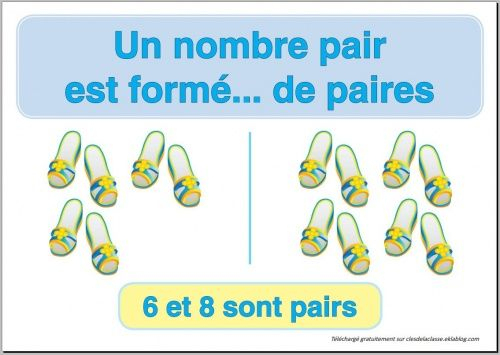 Affichage : Pair Et Impair dedans Exercice Pair Impair Ce2