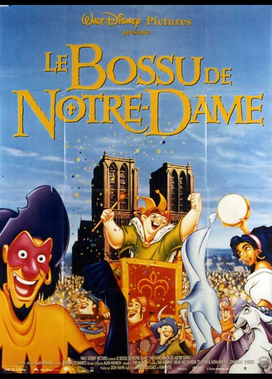 Affiche Bossu De Notre Dame (Le) Gary Trousdale – Cinesud serapportantà Gargouille Dessin Le Bossu