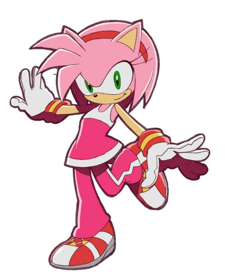 Amy Rose | Sonic And Amy, Amy Rose, Sonic pour Neckele Ami De Sonic