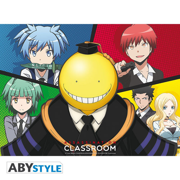 Assassination Classroom - Assassination Classroom Poster serapportantà Pinterest Dessin Manga Mr Koro