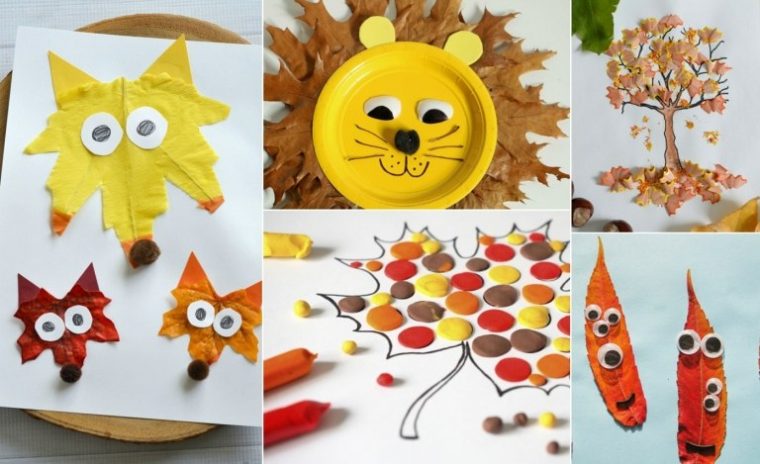 Bastelideen Für Den Herbst Im Kindergarten – 11 Kreative encequiconcerne Thema Farben In Der Krippe