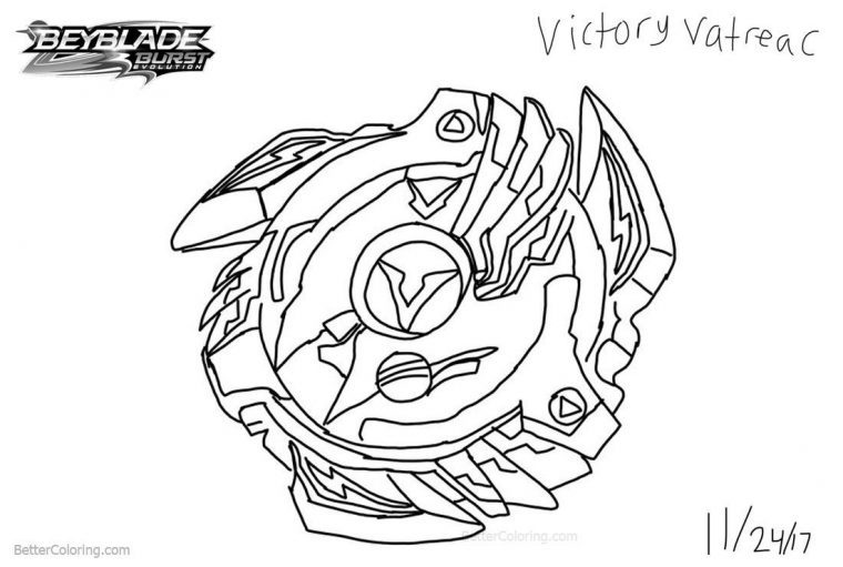 Beyblade Burst Victory Valtryek Coloring Pages – Lautigamu avec Coloriage Beyblade Burst Turbo A Imprimer