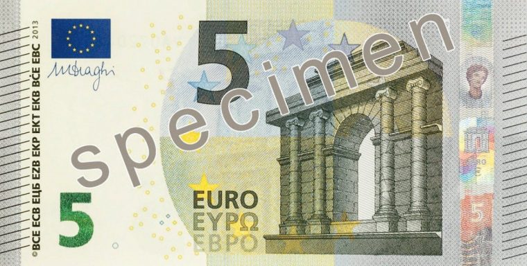 Billet De 5 Euros À Imprimer – Primanyc dedans Imprimer Billet Euros Pour Jouer