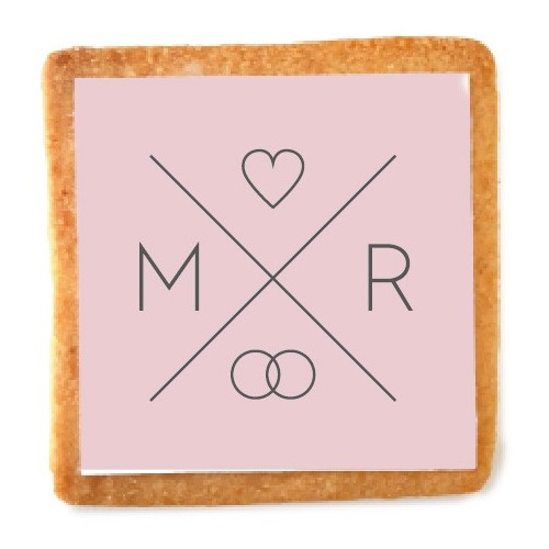 Biscuit Personnalisé De Mariage – Mot Croisé Type De à Mot Croise:cadeau
