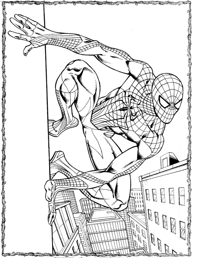Black Spider Man 3 Coloring Pages Coloring Pages à Black Spiderman Coloring Pages