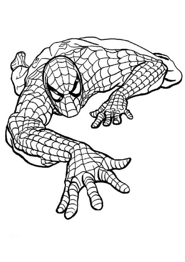 Black Spiderman Coloring Pages – Coloring Home intérieur Spider Man Noir Coloring Pages