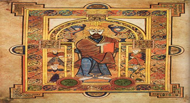 Book Of Kells concernant Book Of Kells Script