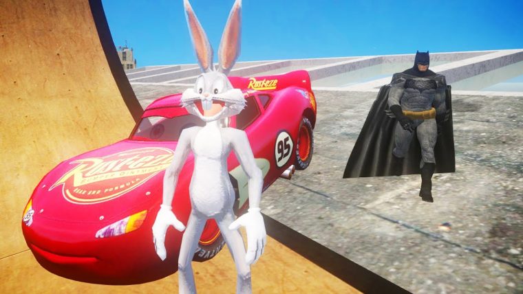 Bugs Bunny Batman Flash Mcqueen Disney Cars 2 | Dessin serapportantà Dessin Anime Flash Mcqueen En Frana§Ais