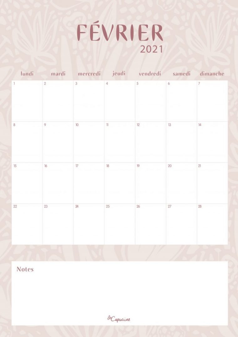 Calendrier – Février 2021 | La Capuciine tout Calendrier Enfant Imagejanvier Fevrier Mars