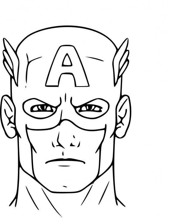 Captain America Dessin Couleur Nouveau Photos Coloriage encequiconcerne Masque A Colorier Avanger