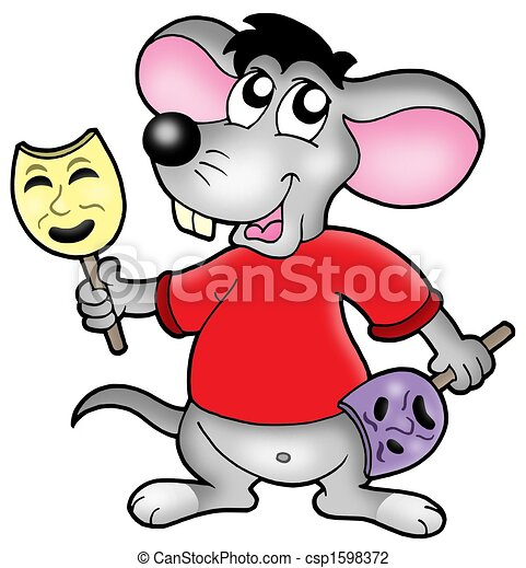 Caroon, Souris, Acteur. Illustration., Couleur, -, Acteur dedans Dessin Animee Souris Long Metrage