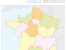 Carte De France Vierge Avec Les 13 Regions / College Henri tout Carte Italie Vierge Avec Les Regions