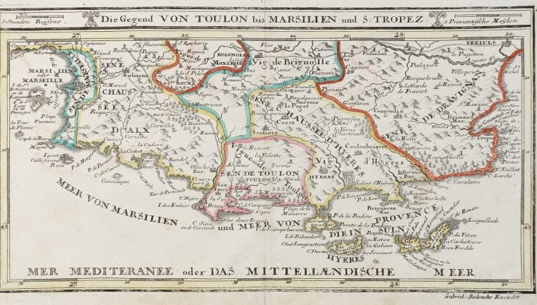 Carte Géographique Ancienne De La Provence – Antique Map concernant Carte Ancienne Province De France