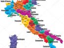 Cartes De Villes D'Italie — Image Vectorielle Willypd intérieur Carte Italie Vierge Avec Les Regions