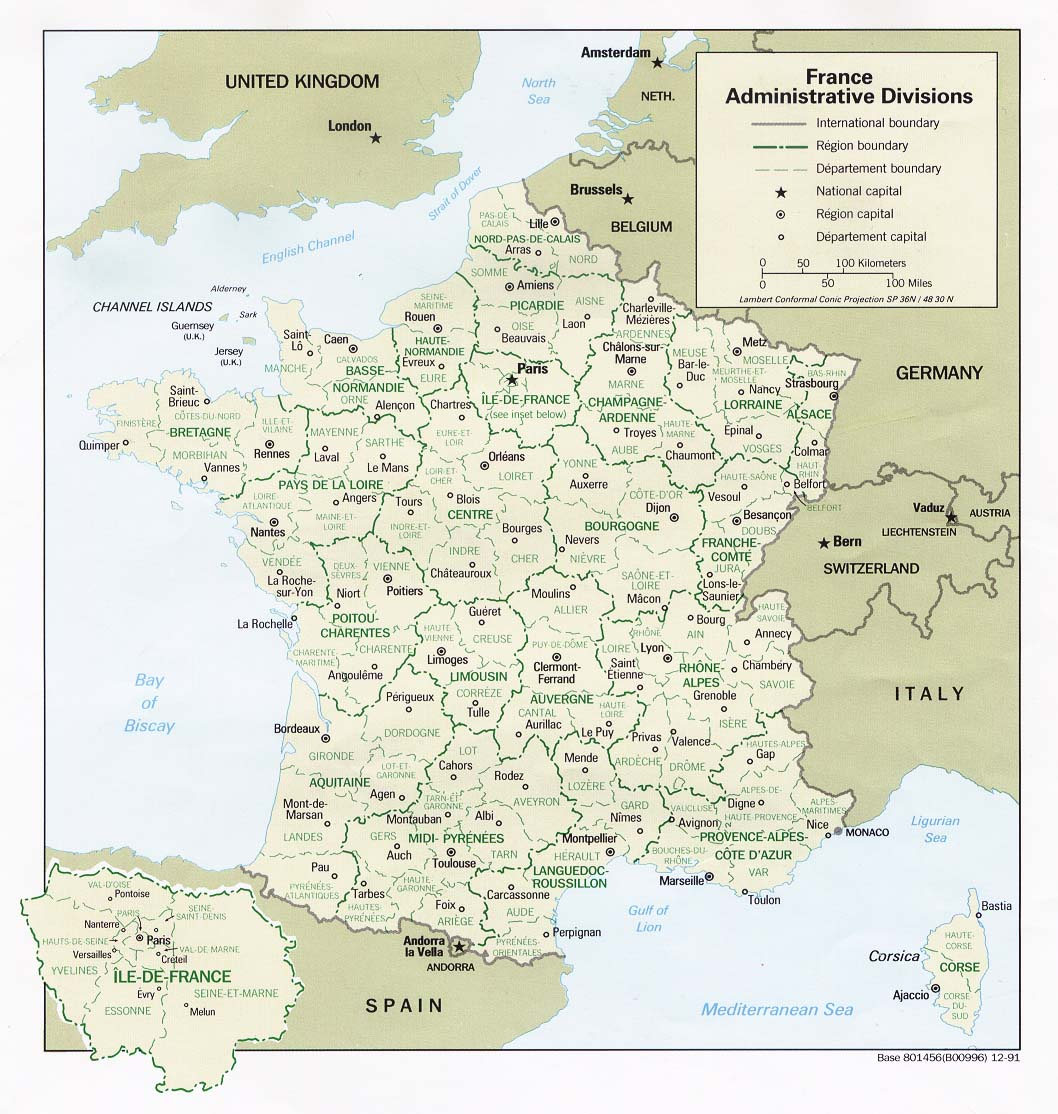 Cartograf.fr : Pays : Carte De France : Page 2 dedans France Grande Bretagneretagne Avec Capitales