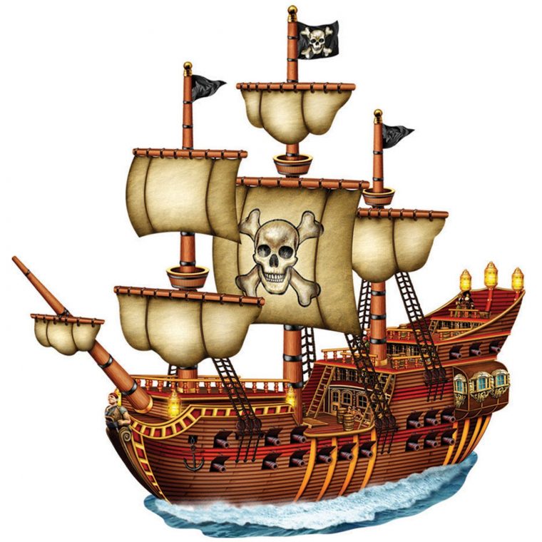 Cartoon Pirate Ship, Pirate Decor, Pirate Ship à Plan Bateau Pirate Carton