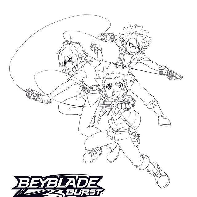 Celebrate National Coloring Book Day With This Epic # dedans Coloriage Toupie Beyblade Turbo