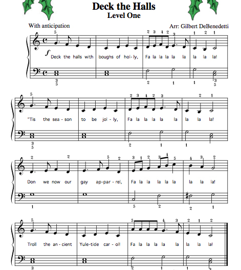 Chant De Noel Piano Facile dedans Attrape Un Tout Petit Song