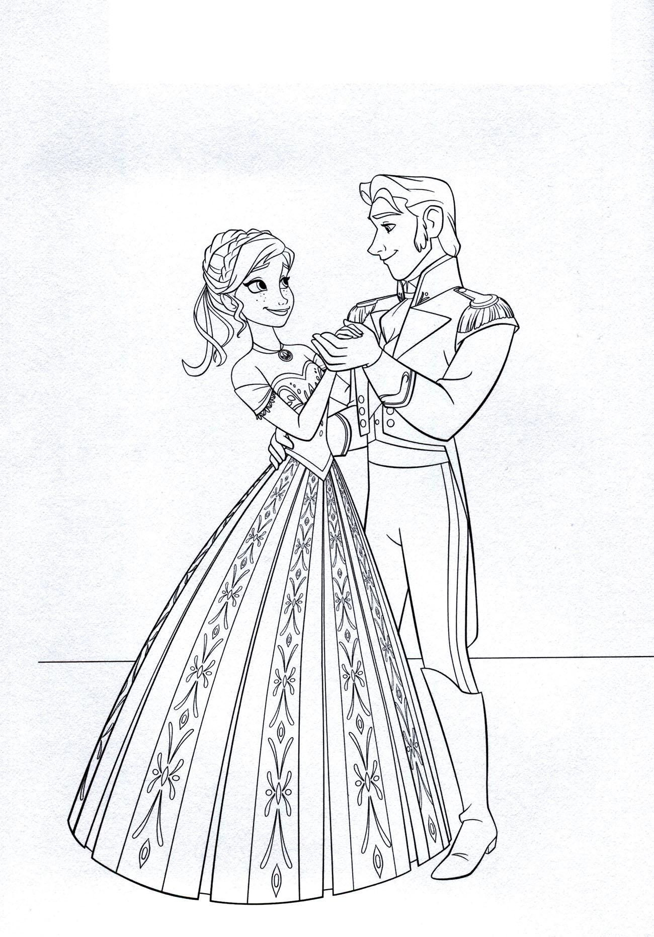 Coloriage À Imprimer Princesse Anna - Coloriage Imprimer serapportantà Princesse Image Coloriage