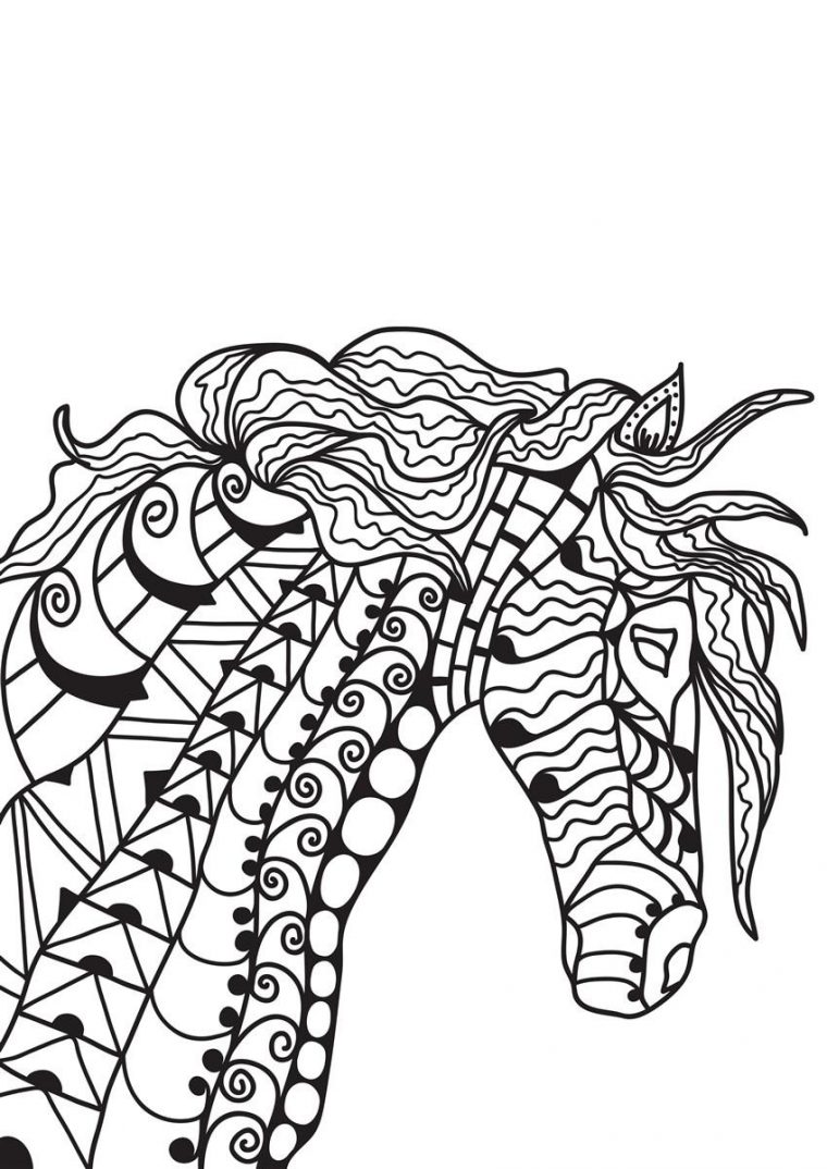 Coloriage Cheval – Coloriages Gratuits À Imprimer dedans Dessin De Evoli A Imprimer