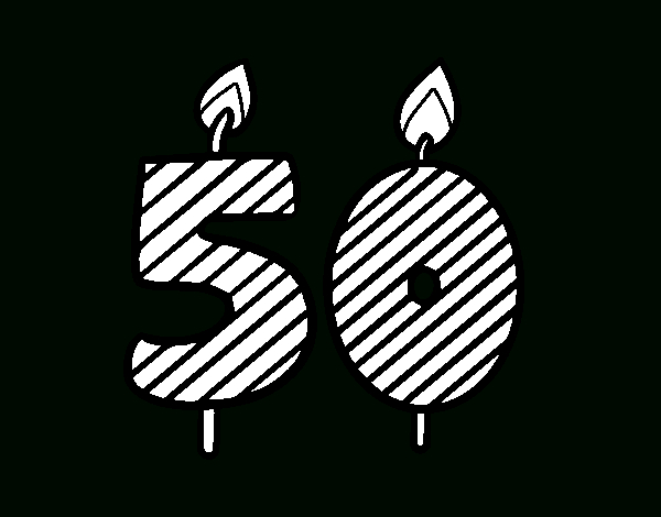 Coloriage De 50 Ans Pour Colorier – Coloritou intérieur Site En Ligne Gratuit Carte Yoga  De 1 Ans A 4 Ans