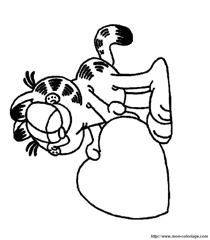 Coloriage De St Valentin, Dessin 027 À Colorier avec Dessin A Numacro St Valentin A Imprimer