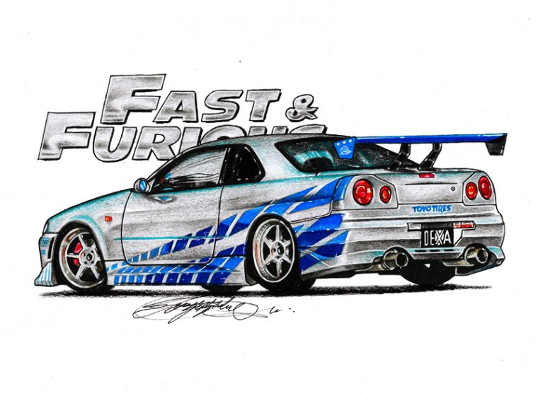 Coloriage De Toyota Supra Fast And Furious | Ohbq serapportantà Coloriahe Voiture Fast And Furious