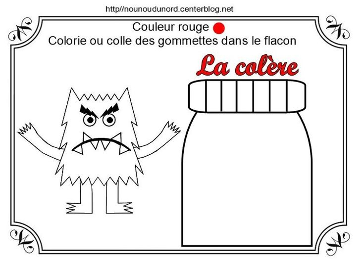 Coloriage La Couleurs Des Emotions En 2020 | La Couleur avec Coloriage Des Alphas En Ligne