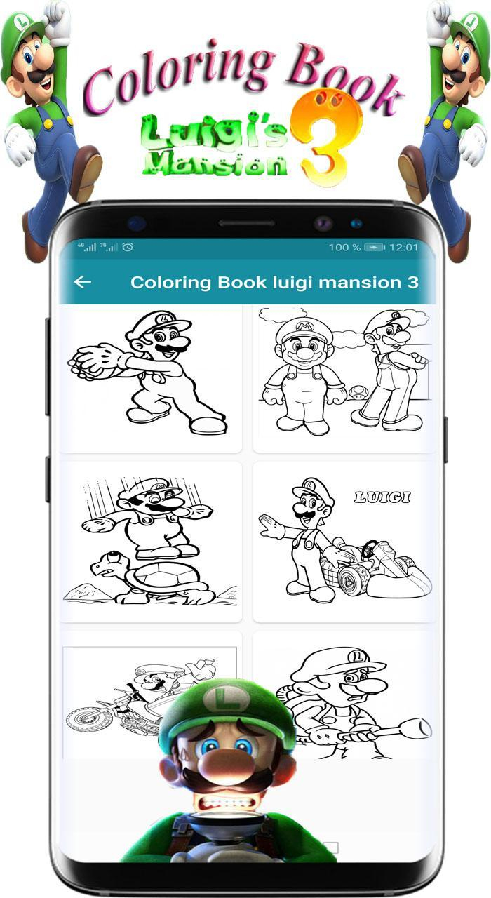 Coloriage Luigi'S Mansion 3 Para Android – Apk Baixar à Coloraige Luigi Mansion 2