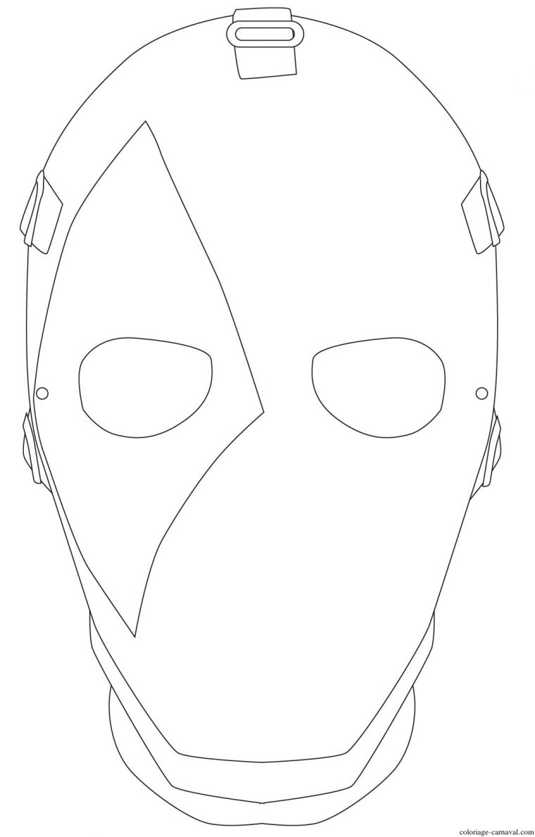 Coloriage Masque Fortnite Joker Carreau Colorier Dessin pour Dessins Imprimac Masque Dinosaure