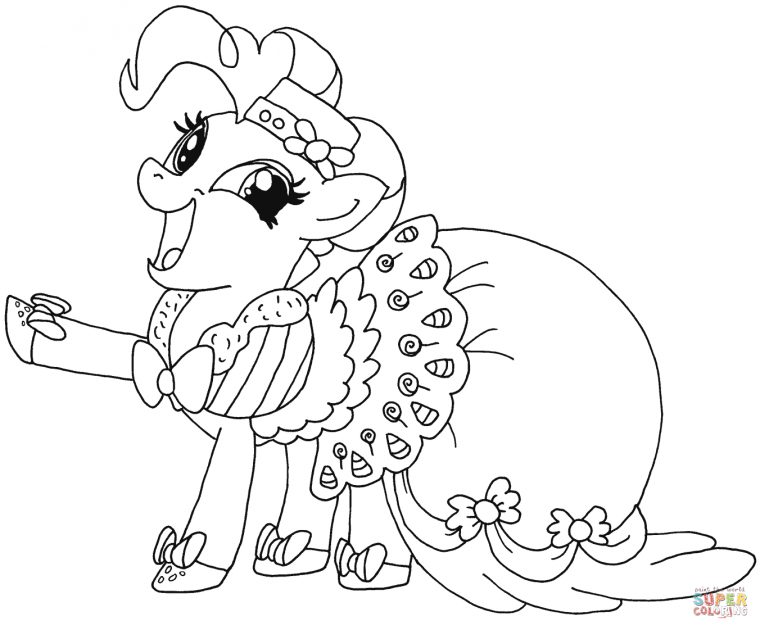 Coloriage – My Little Pony Pinkie Pie | Coloriages À avec Malitel Jeux