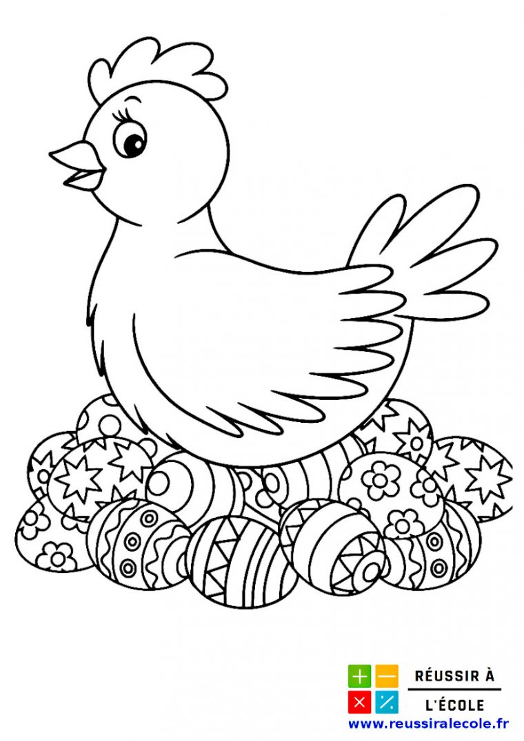 Coloriage Paques Gratuit | 20 Images À Imprimer Et À Colorier avec Masque De Poule A Imprimer Coloriage Paques Gratuit | 20 Images À Imprimer Et À Colorier avec Masque De Poule A Imprimer