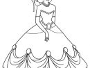 Coloriage Princesse Avec Robe - Coloriages Gratuits À concernant Princesse Image Coloriage