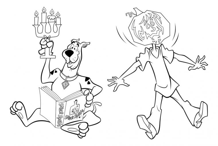 Coloriage Scooby Doo. Grande Collection Pour Enfants En Ligne concernant Sia-Doo A Inprimer Coloriage