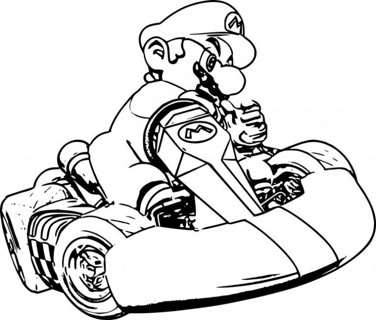 Coloriage Super Mario Cool Stock Coloriage Mario Kart 8 À avec Dacssin Facile Mario Kart 8 Deluxe
