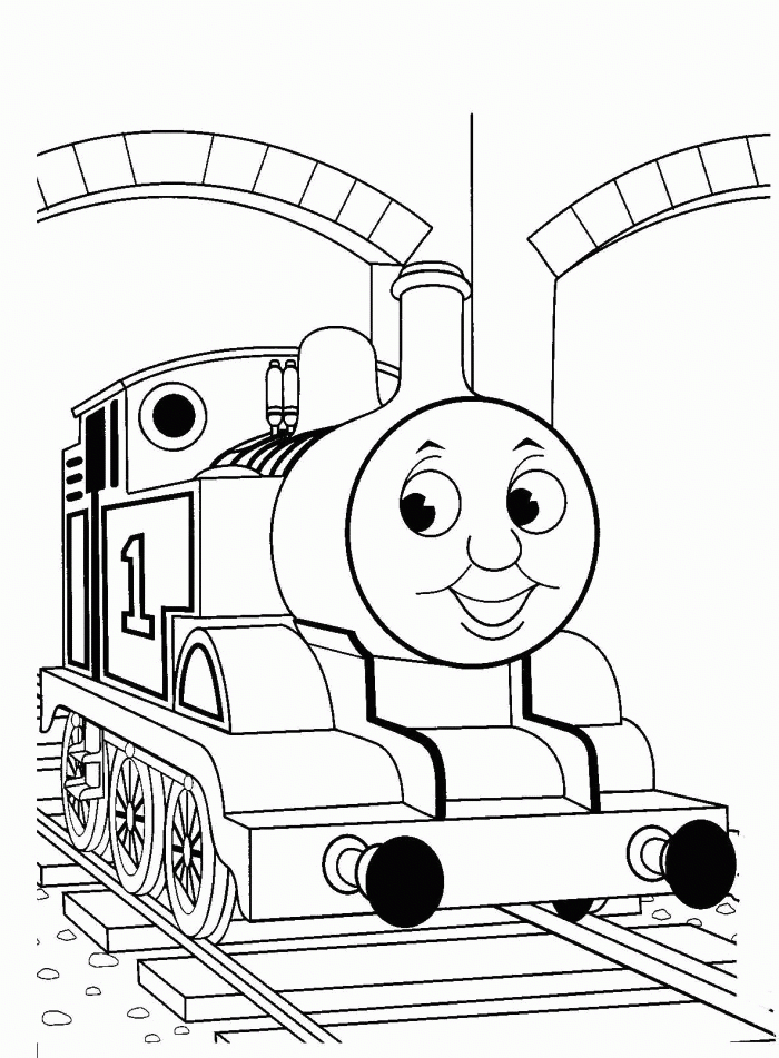 Coloriage Thomas Gratuit À Imprimer Et Colorier concernant Dessin A Colorier Thomas Et Ses Amis Trackmaster