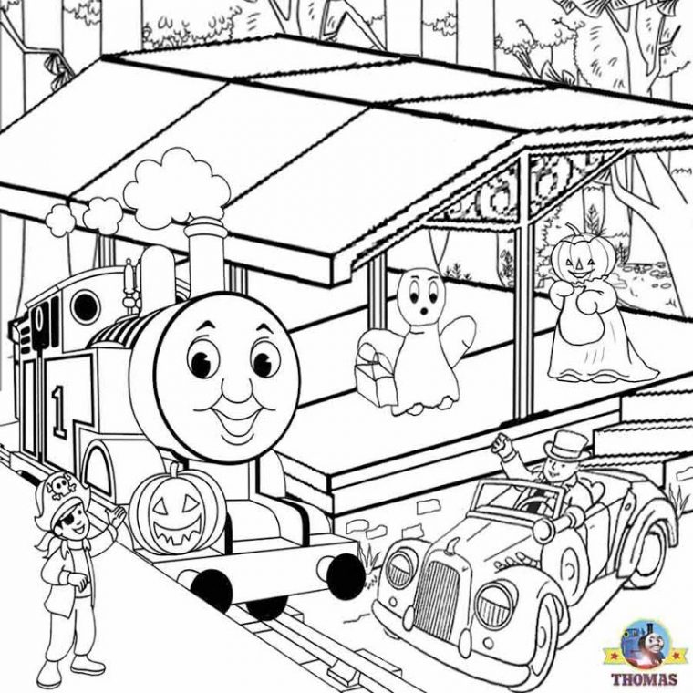 Coloriage Thomas Gratuit À Imprimer Et Colorier serapportantà Dessin A Colorier Thomas Et Ses Amis Trackmaster